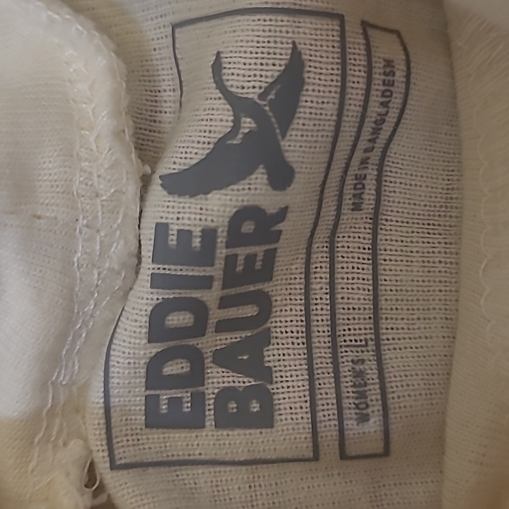 Eddie Bauer Cream Women's Top for women zise L new. - Picture 2 of 9